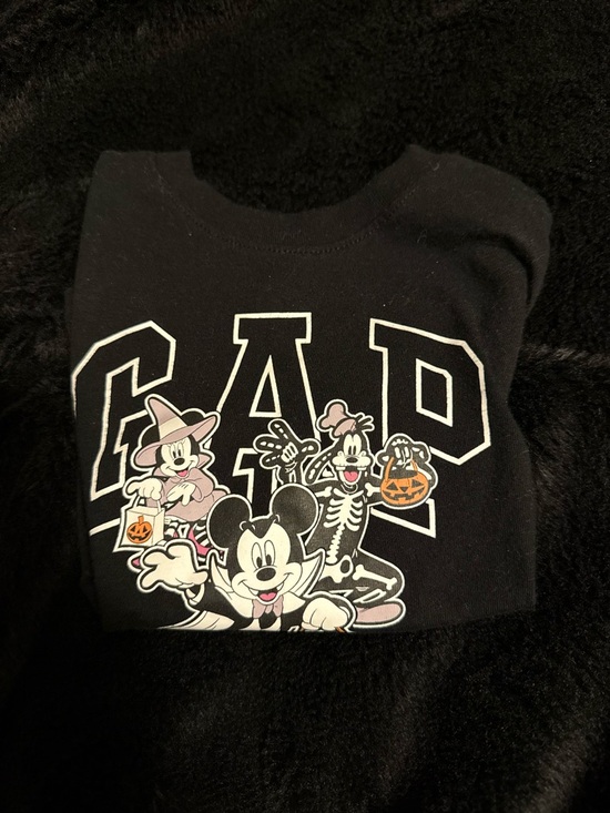 GAP Other - GAP Black Kids Halloween Mickey & Friends Graphic Sweatshirt